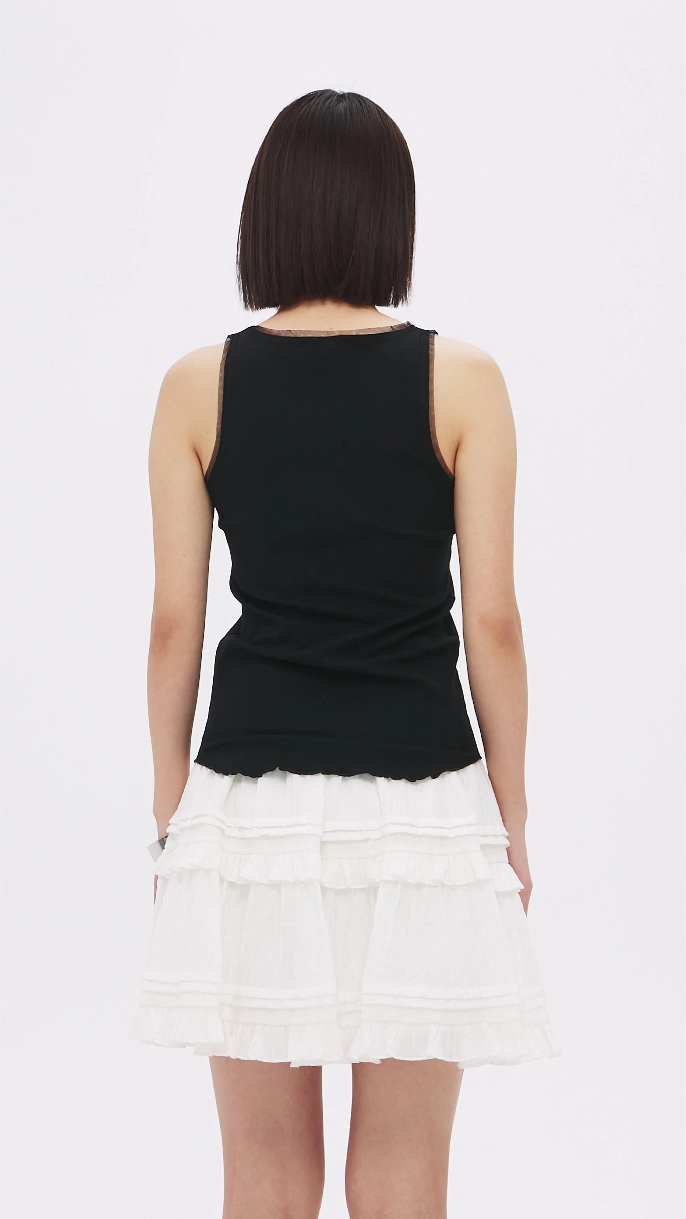 Cutout Tank Top sold by INITIAL Fashion product image thumbnail 3