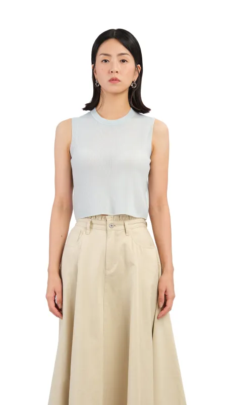 Sheer Knit Vest sold by INITIAL Fashion