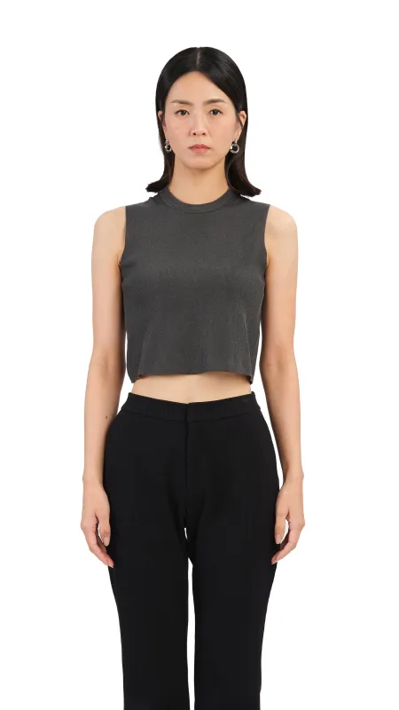 Sheer Knit Vest sold by INITIAL Fashion