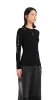 Slash Cut-Out Sweater sold by INITIAL Fashion