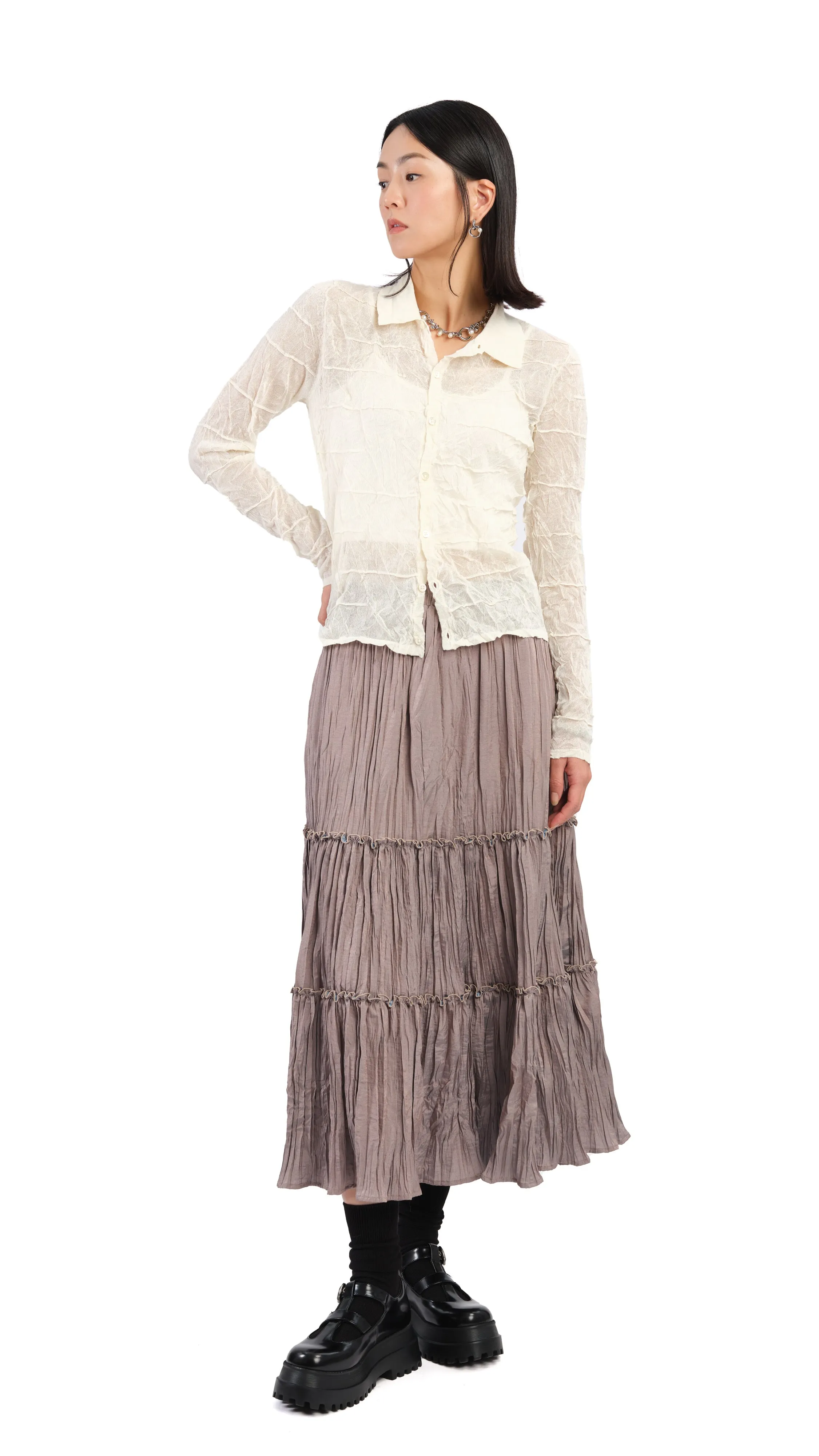 Pleated Skirt sold by INITIAL Fashion product image thumbnail 4