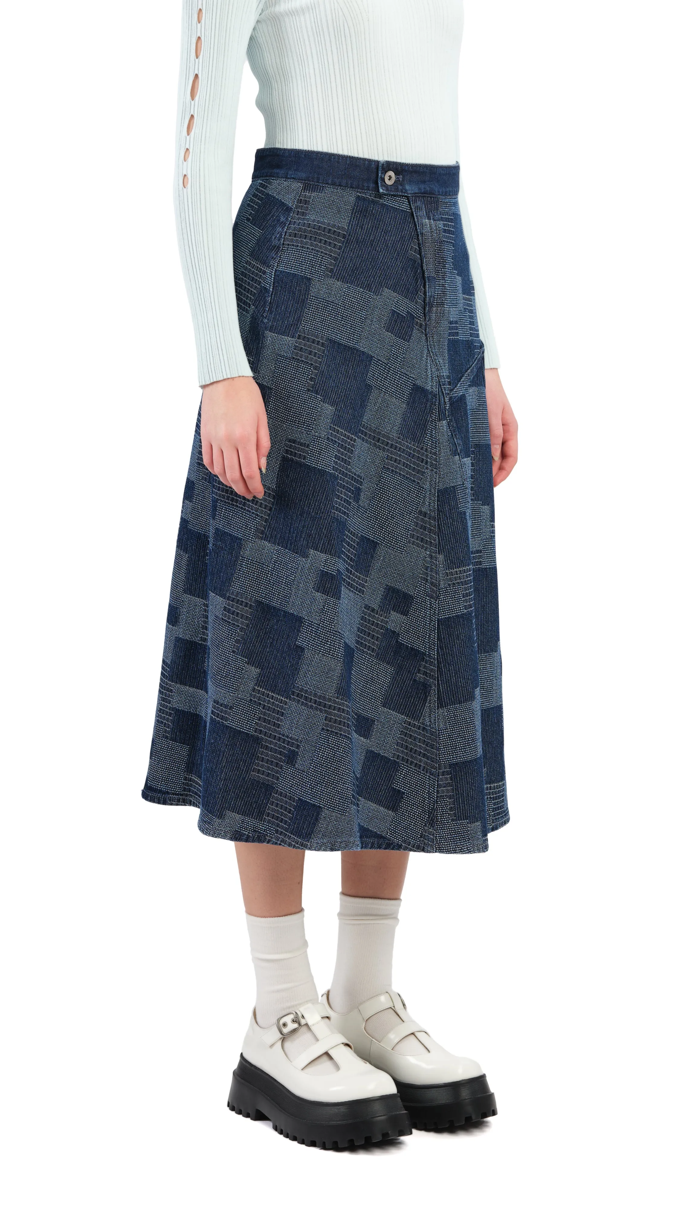 Denim Skirt sold by INITIAL Fashion product image thumbnail 2