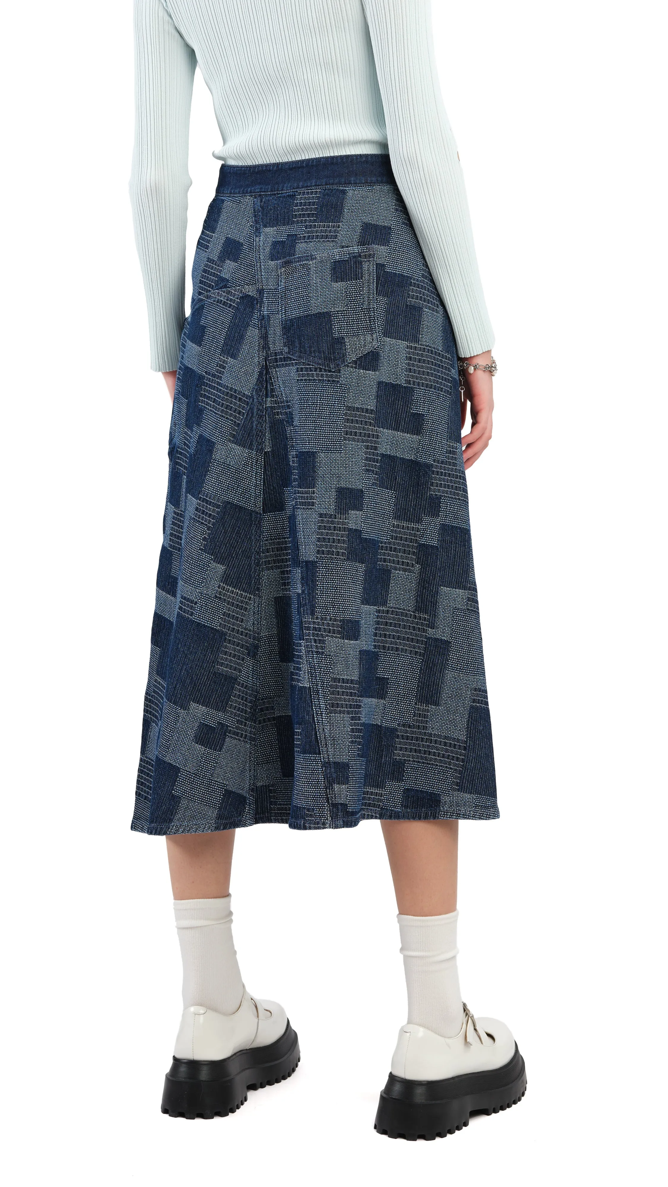 Denim Skirt sold by INITIAL Fashion product image thumbnail 3