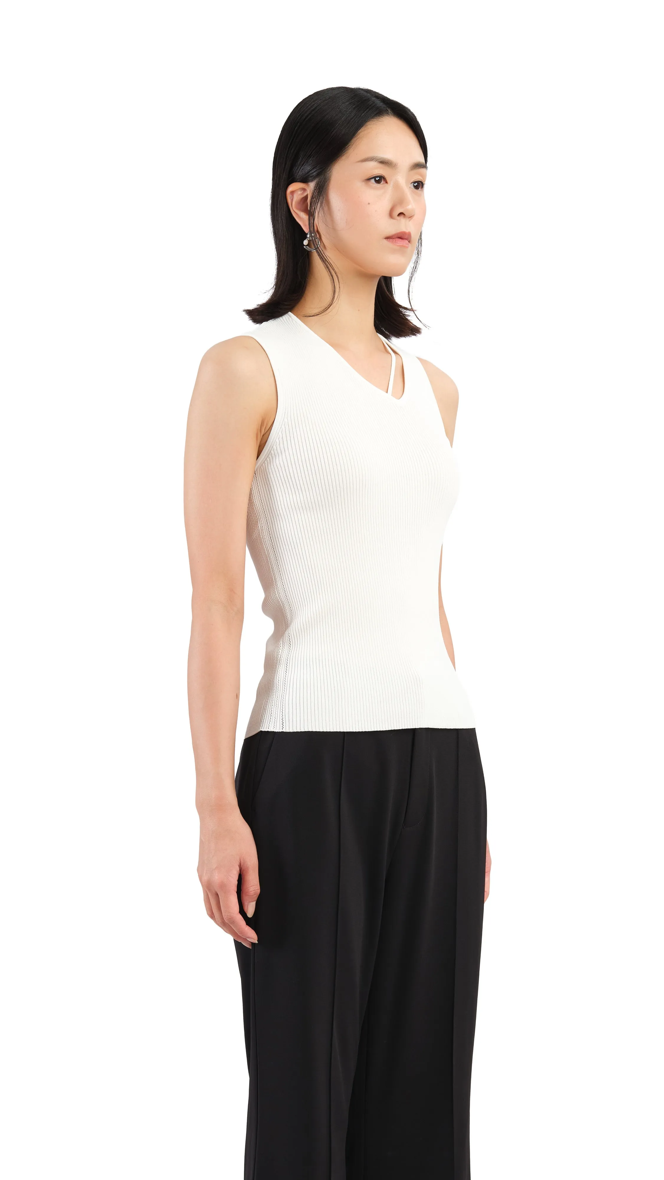 Asymmetric Neckline Top sold by INITIAL Fashion product image thumbnail 2