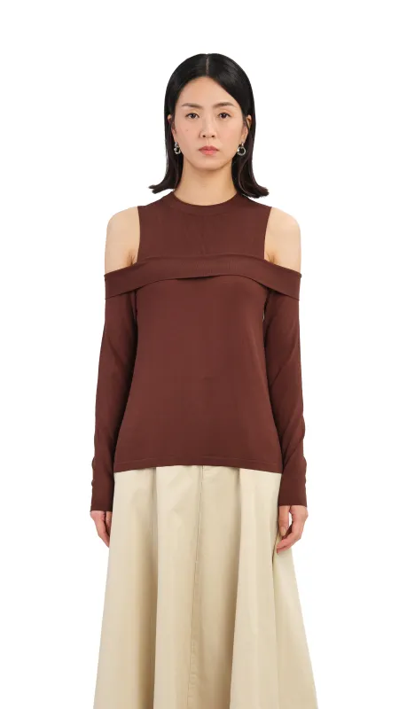 Off Shoulder Sweater sold by INITIAL Fashion