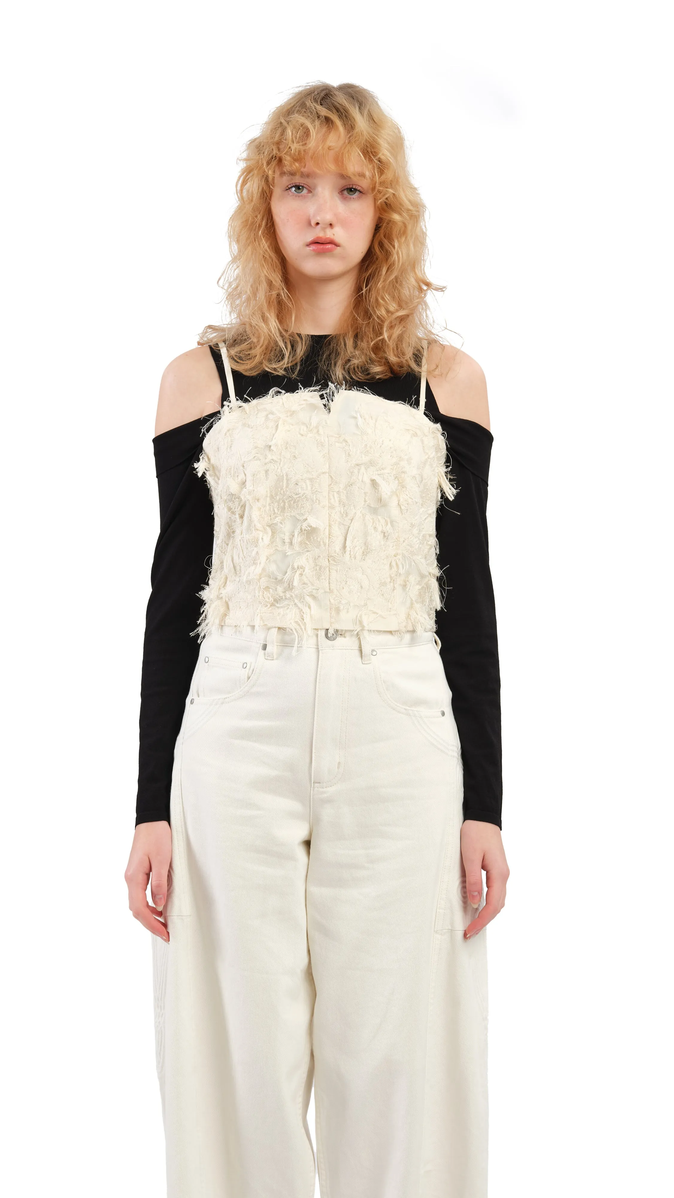 Off Shoulder Sweater sold by INITIAL Fashion