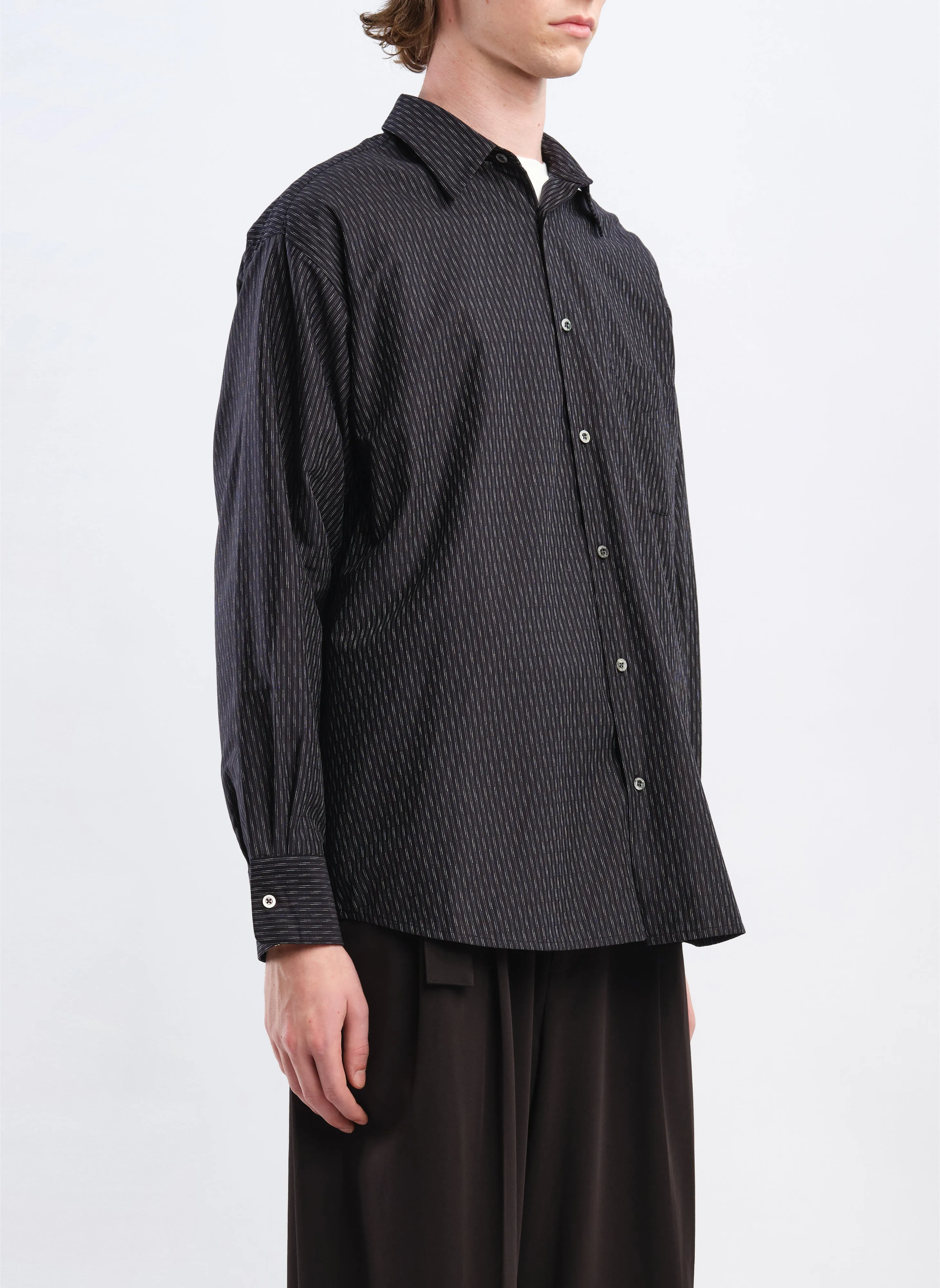 Cotton Spandex Classic Shirt sold by INITIAL Fashion product image thumbnail 3