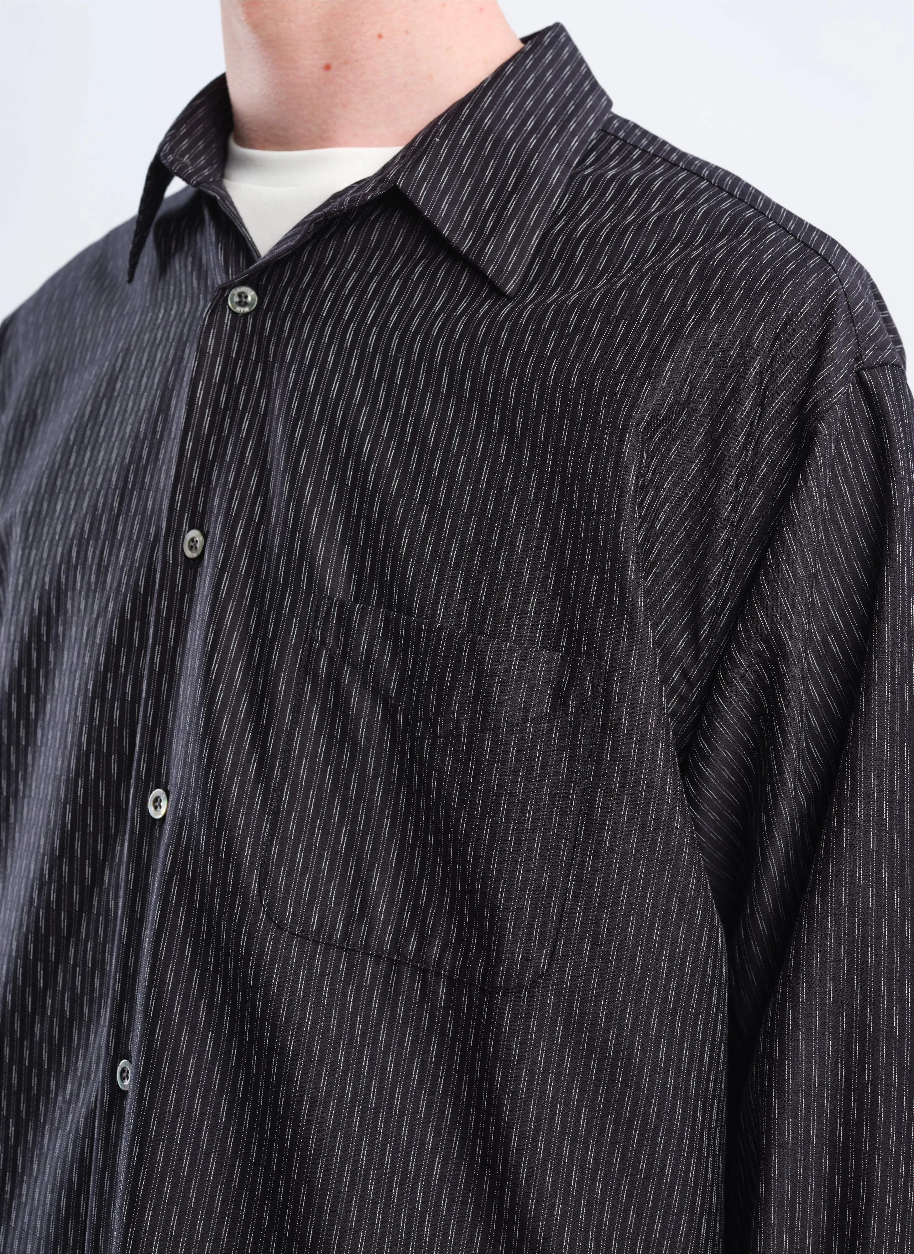 Cotton Spandex Classic Shirt sold by INITIAL Fashion product image thumbnail 5