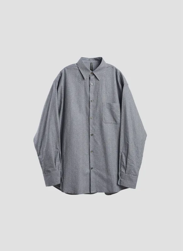 Cotton Jacquard Classic Shirt sold by INITIAL Fashion