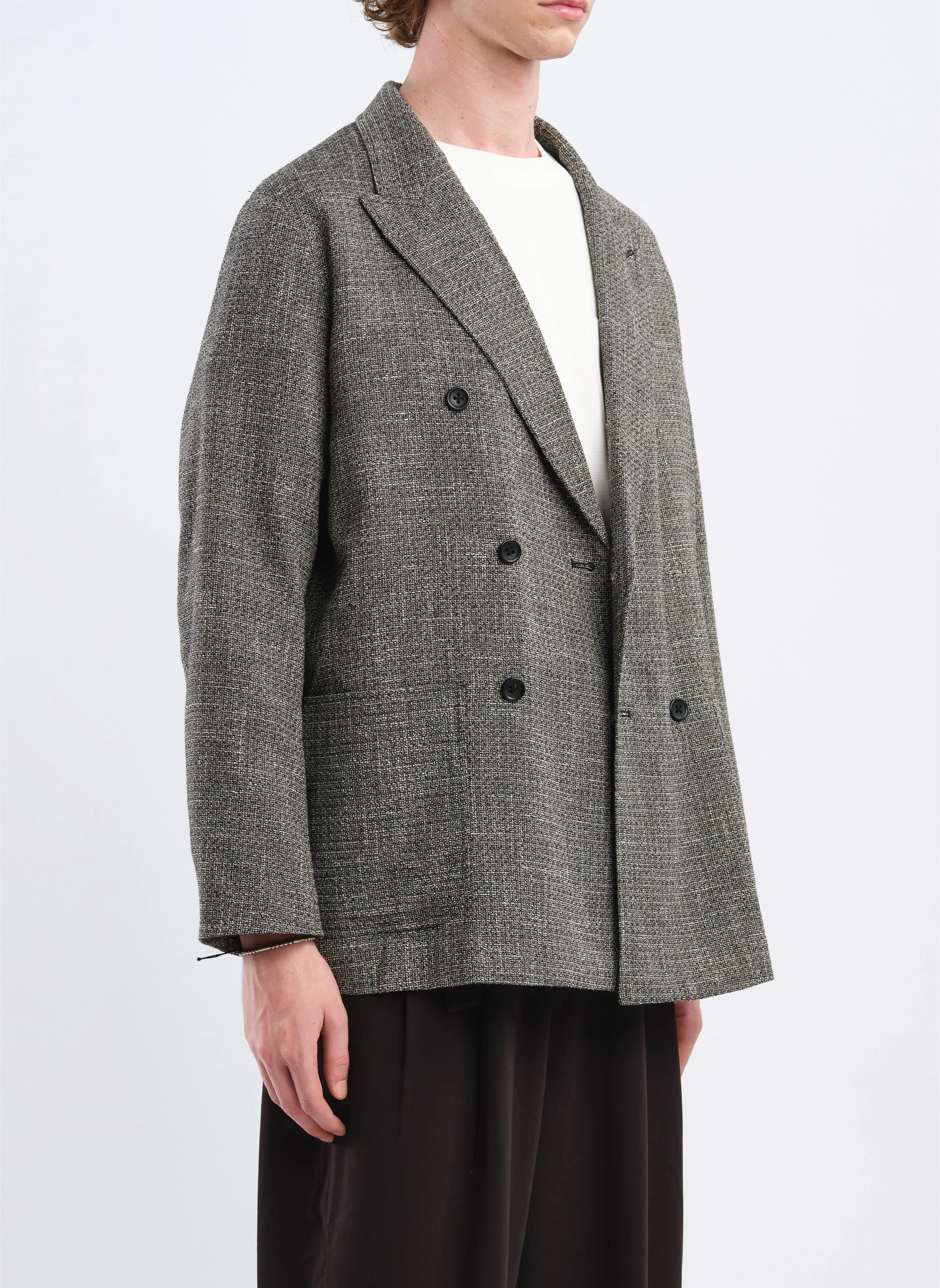 Marzotto Soft Double Breasted Blazer sold by INITIAL Fashion product image thumbnail 3