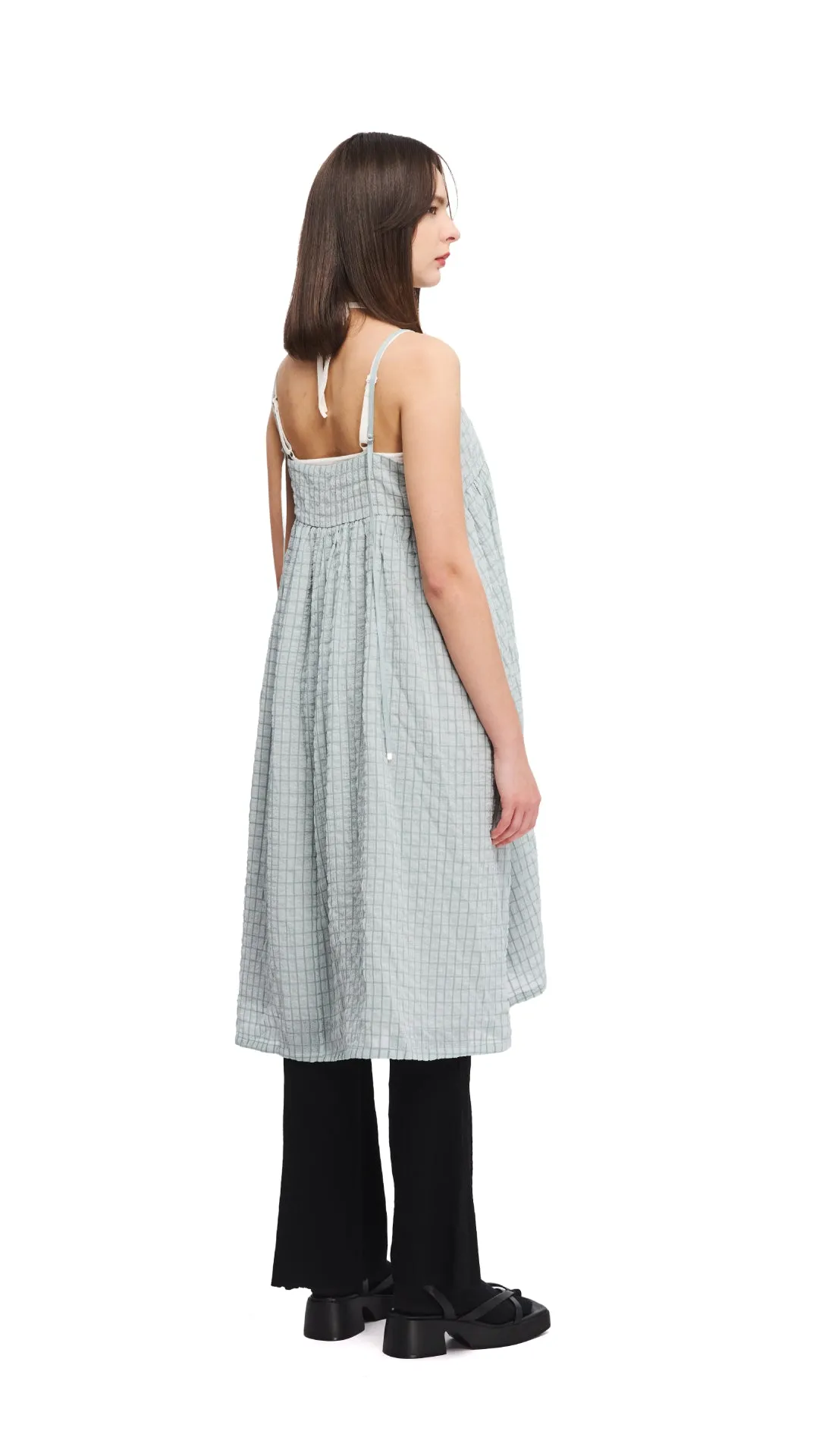 Wrinkle Chiffon Slipdress sold by INITIAL Fashion product image thumbnail 3