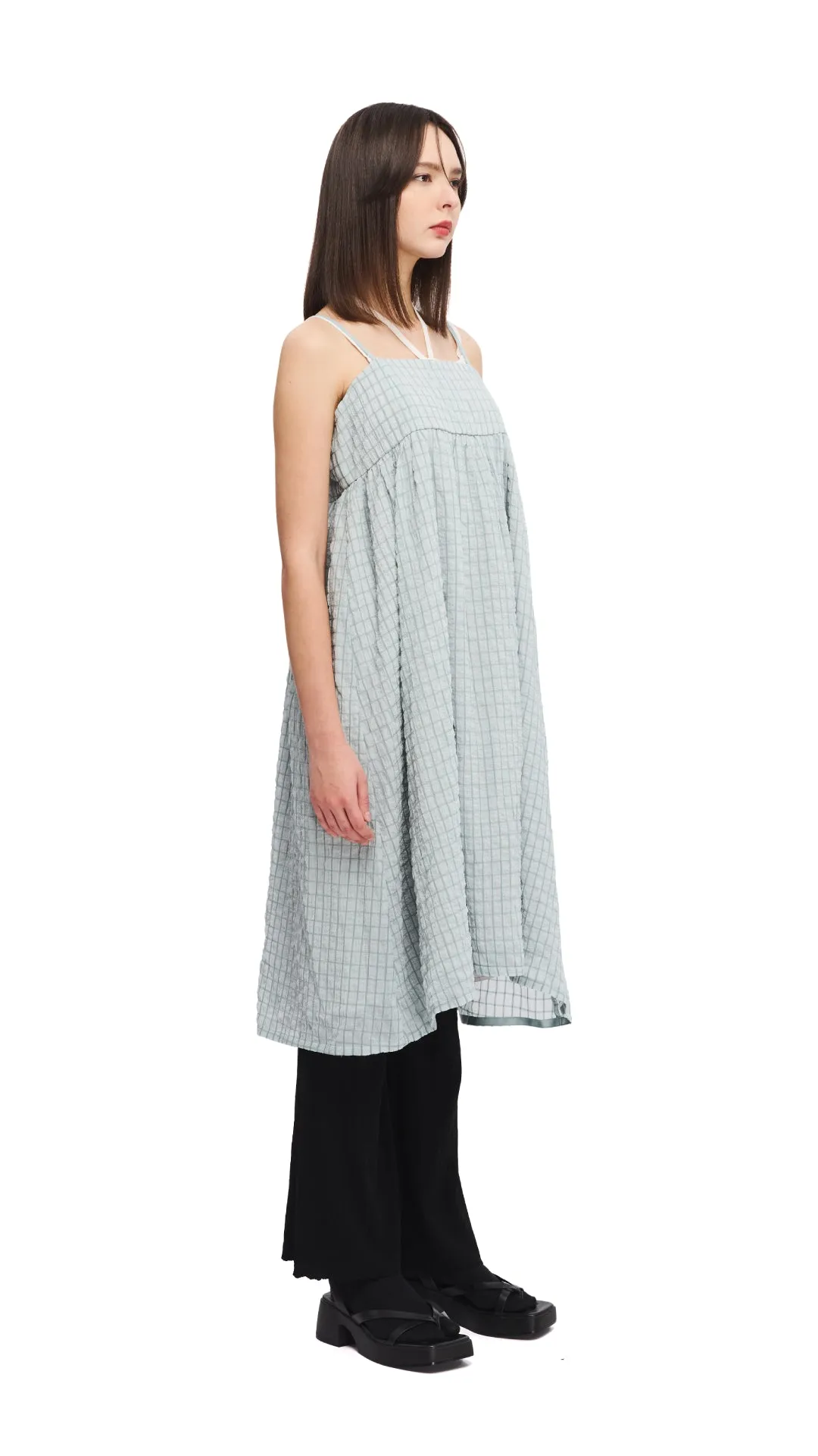 Wrinkle Chiffon Slipdress sold by INITIAL Fashion product image thumbnail 2