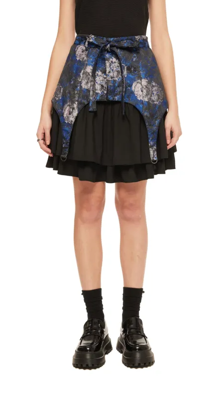 2 In 1 Jacquard Mini Skirt sold by INITIAL Fashion
