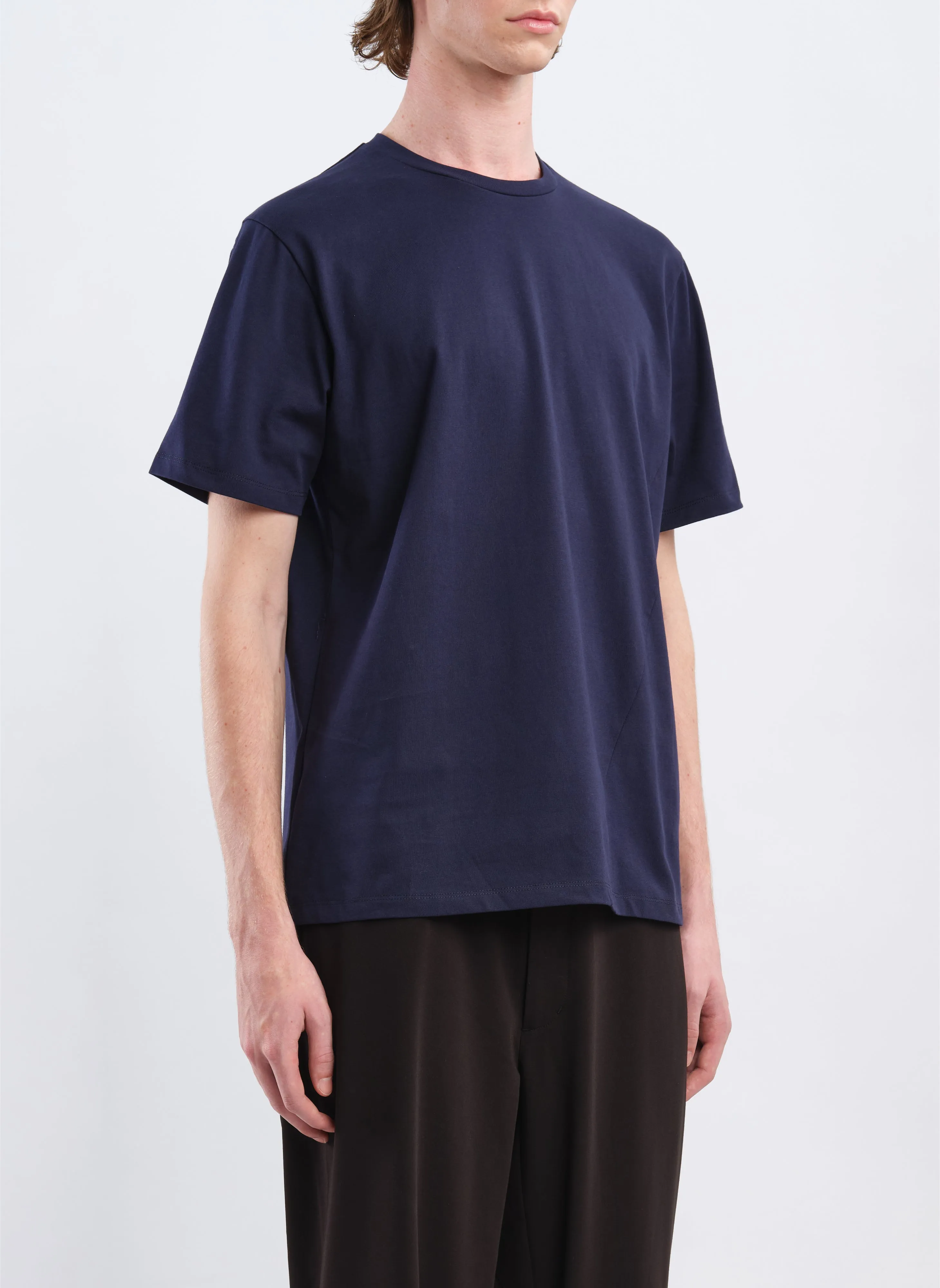 Mercerised Cotton Tee (T01) sold by INITIAL Fashion product image thumbnail 3