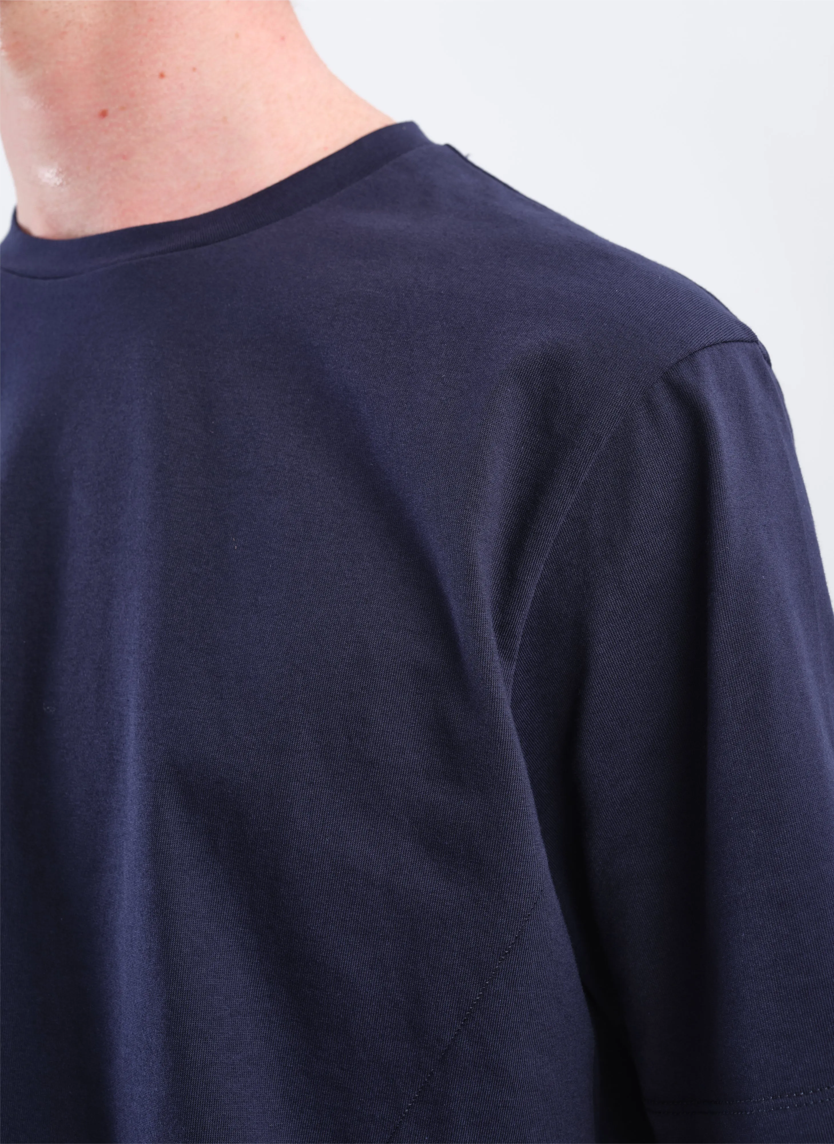 Mercerised Cotton Tee (T01) sold by INITIAL Fashion product image thumbnail 5