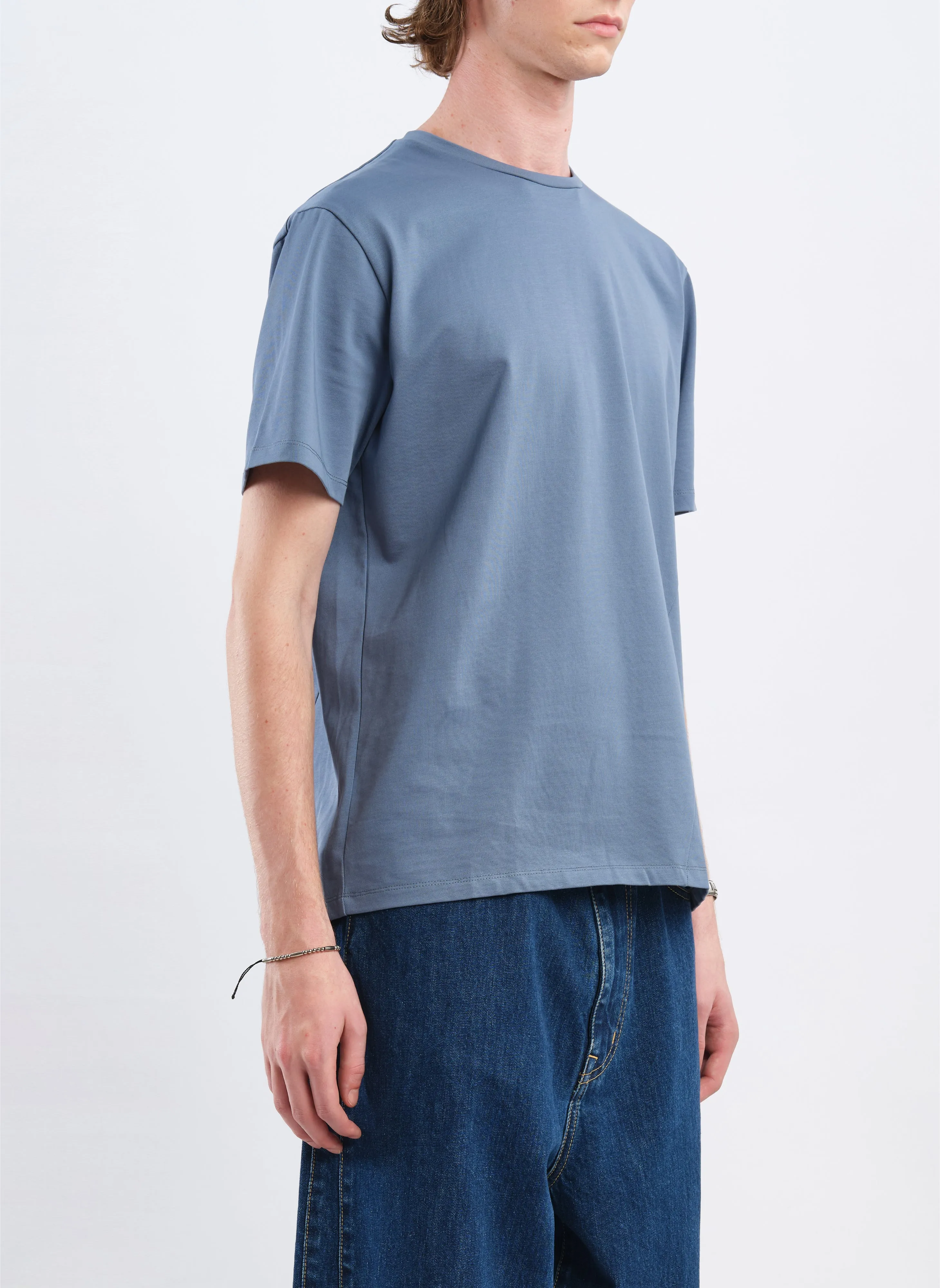 Mercerised Cotton Tee (T01) sold by INITIAL Fashion product image thumbnail 3