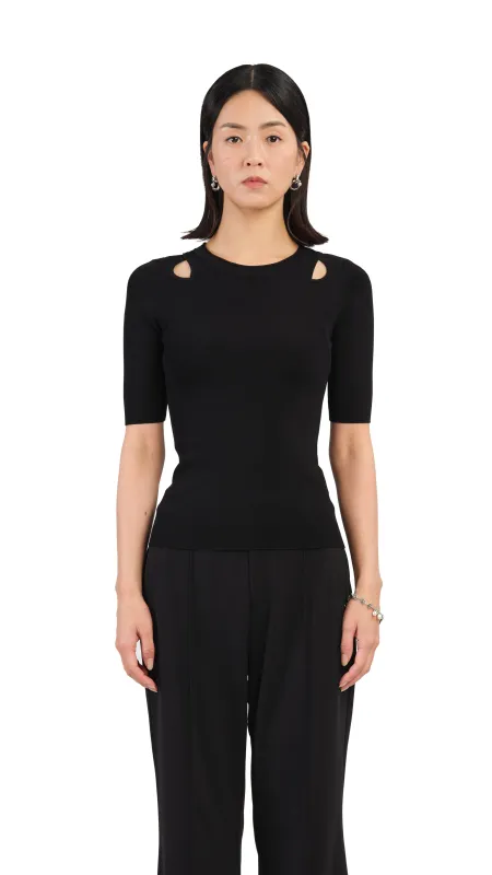 Cut-Out Sweater sold by INITIAL Fashion