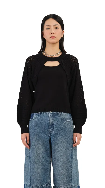 2 In 1 Sweater sold by INITIAL Fashion