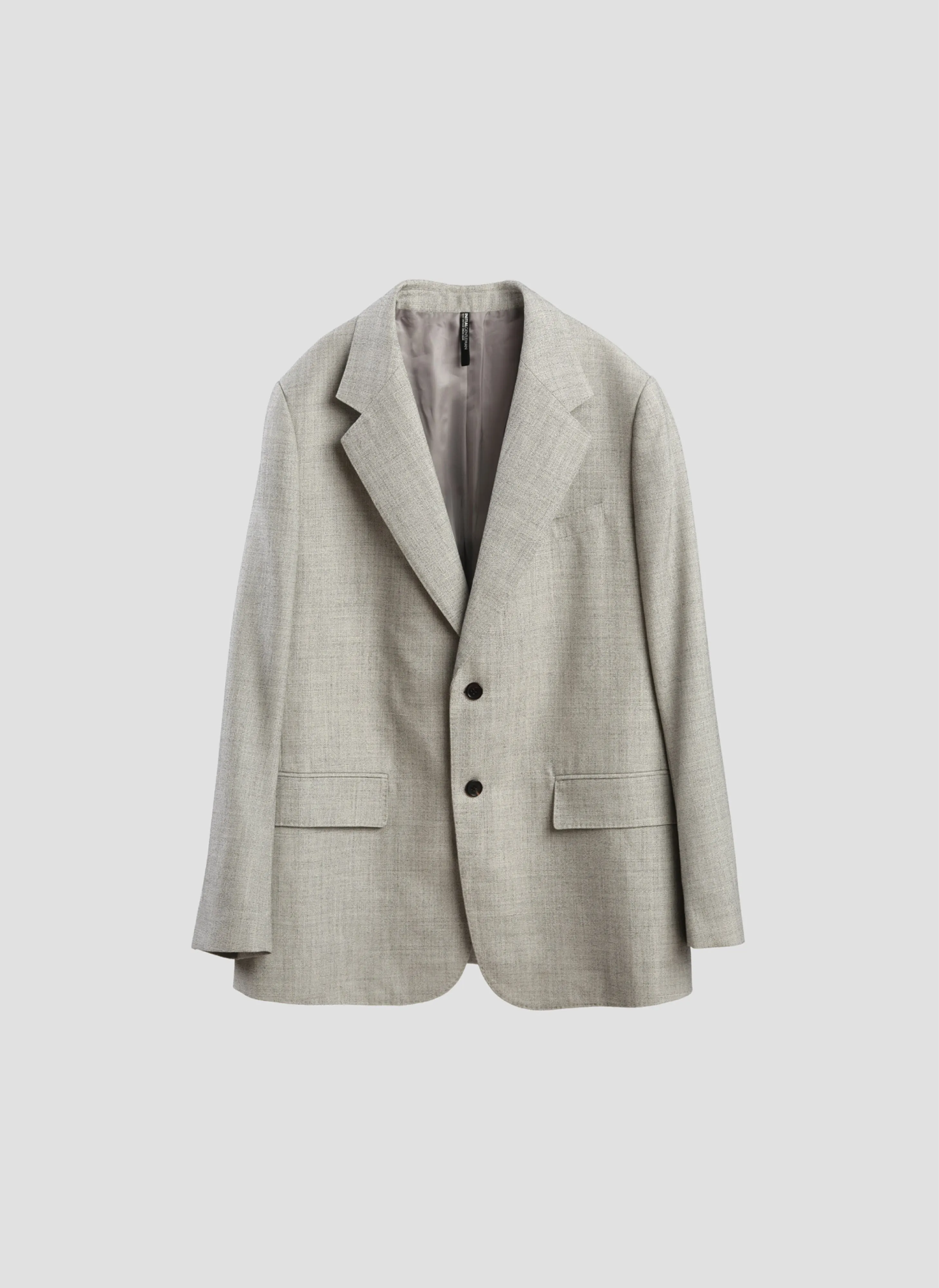 Marzotto Organic Wool Full Constructed Single Breasted Suit Blazer sold by INITIAL Fashion
