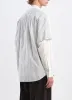 60s Cotton typewriter Blocking Shirt sold by INITIAL Fashion