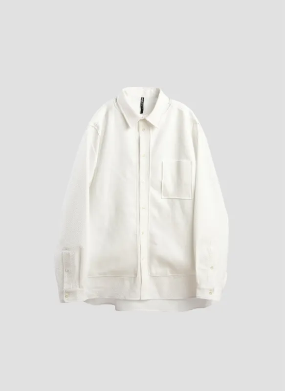 Polyester Business Knit Blocking Shirt sold by INITIAL Fashion