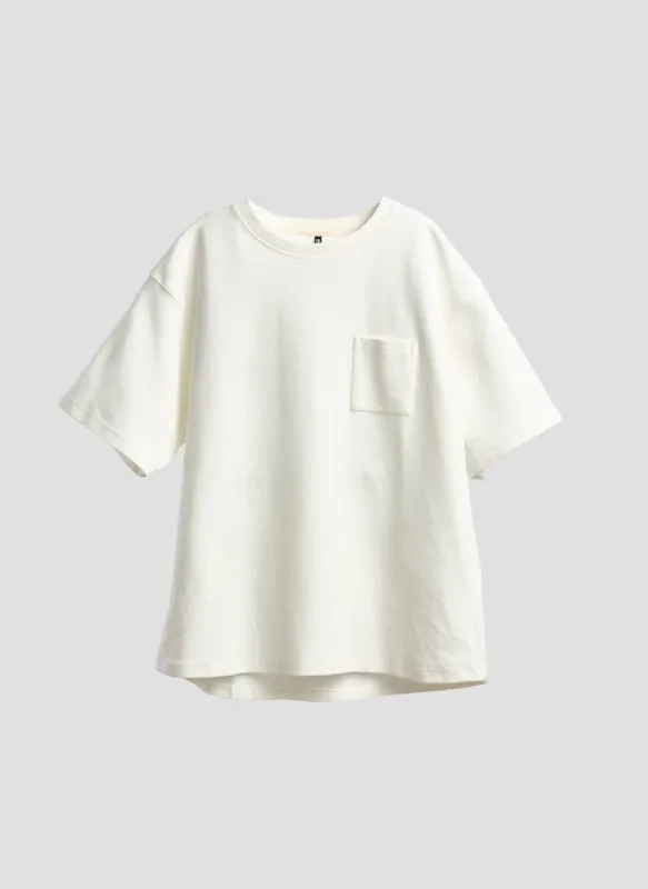 Cotton Rib Short Sleeves Top sold by INITIAL Fashion