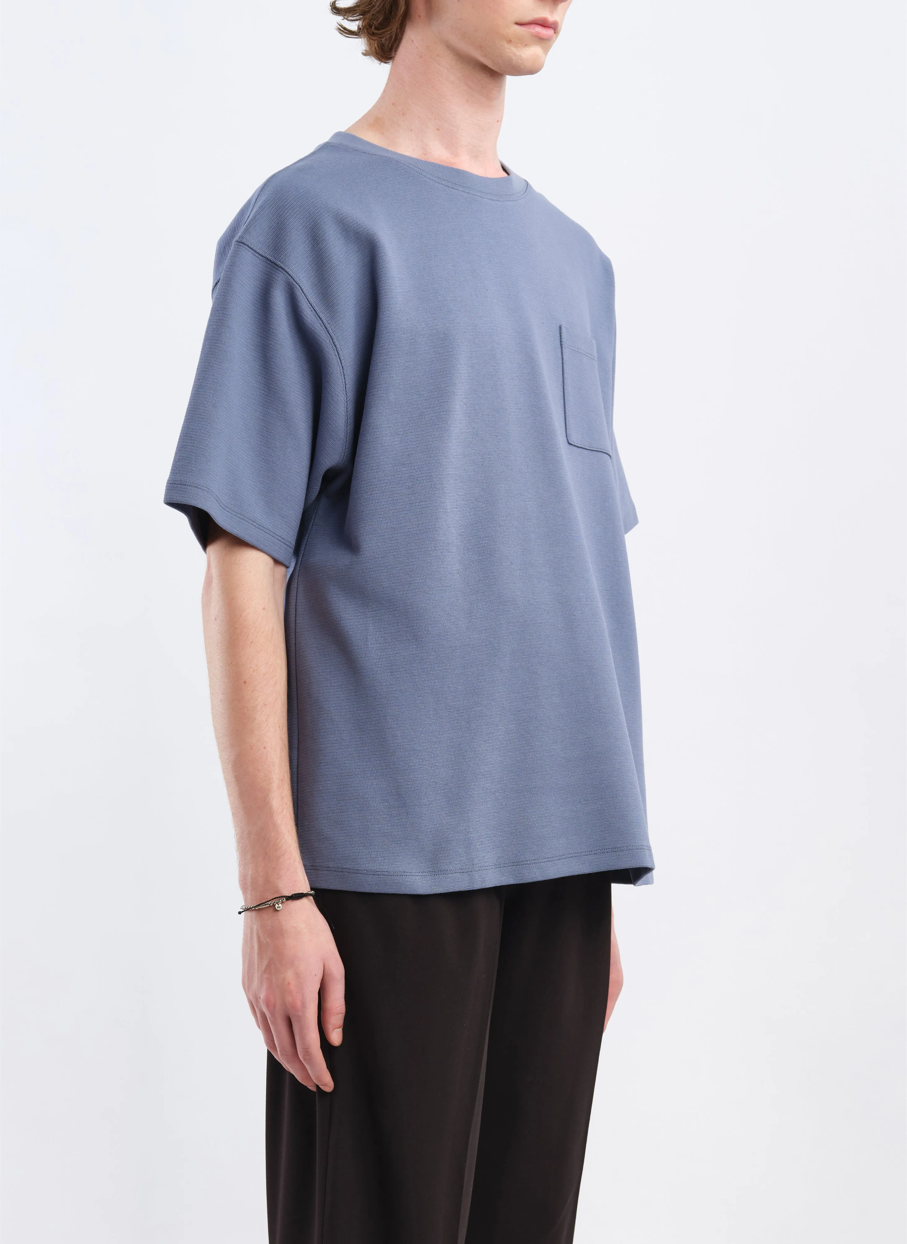 Cotton Rib Short Sleeves Top sold by INITIAL Fashion product image thumbnail 3