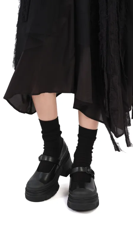 Leather Mary Jane Heels sold by INITIAL Fashion