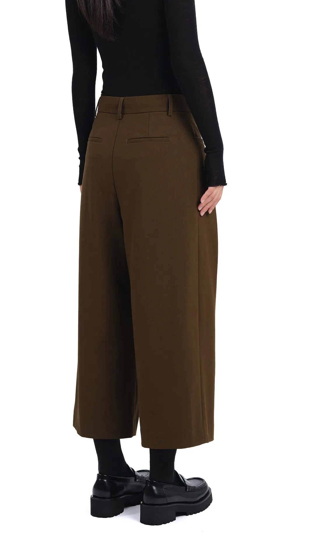 Wide-Leg Ankle Pants sold by INITIAL Fashion product image thumbnail 4