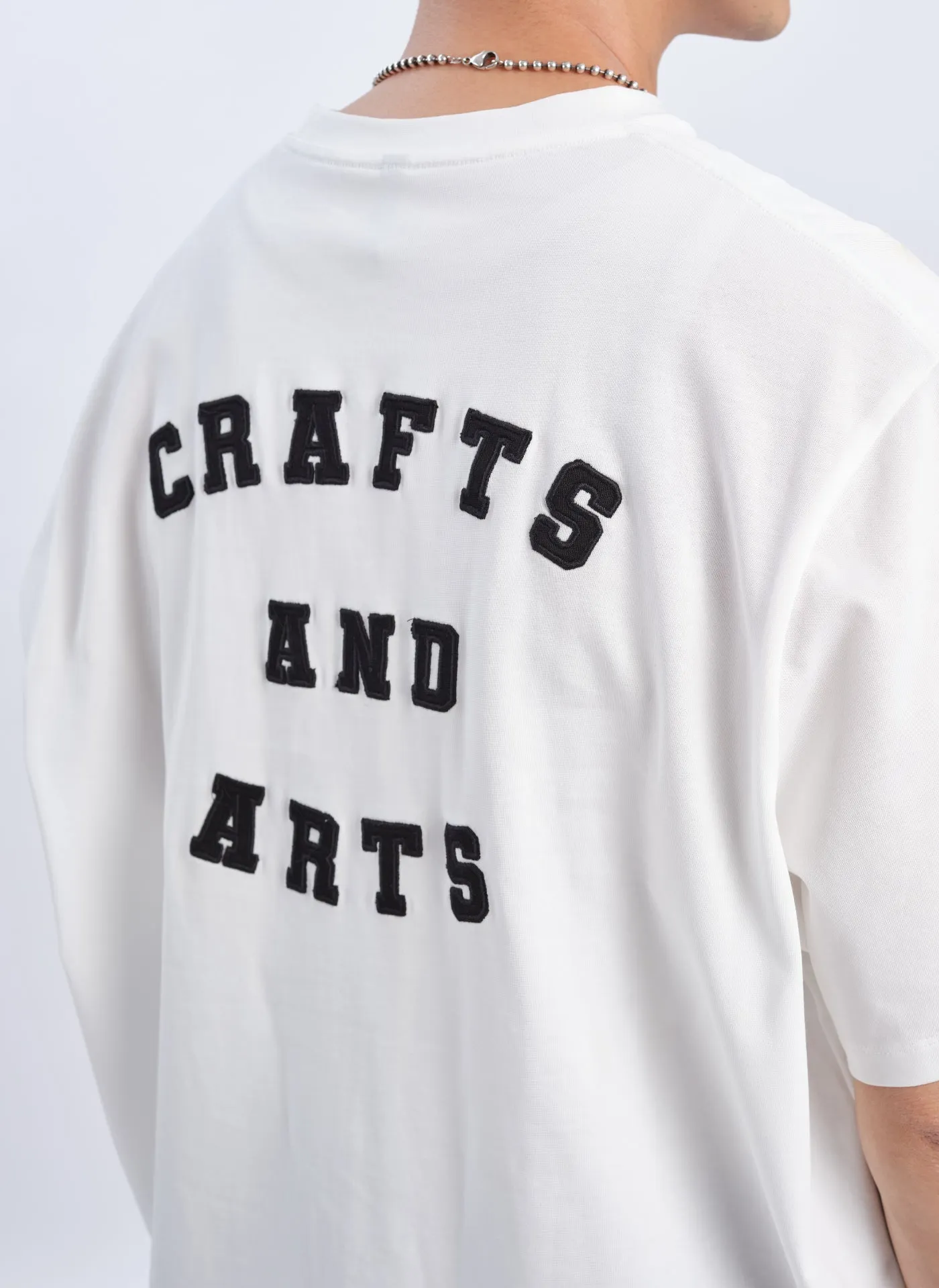 Mercerised Cotton Patch Tee sold by INITIAL Fashion product image thumbnail 5