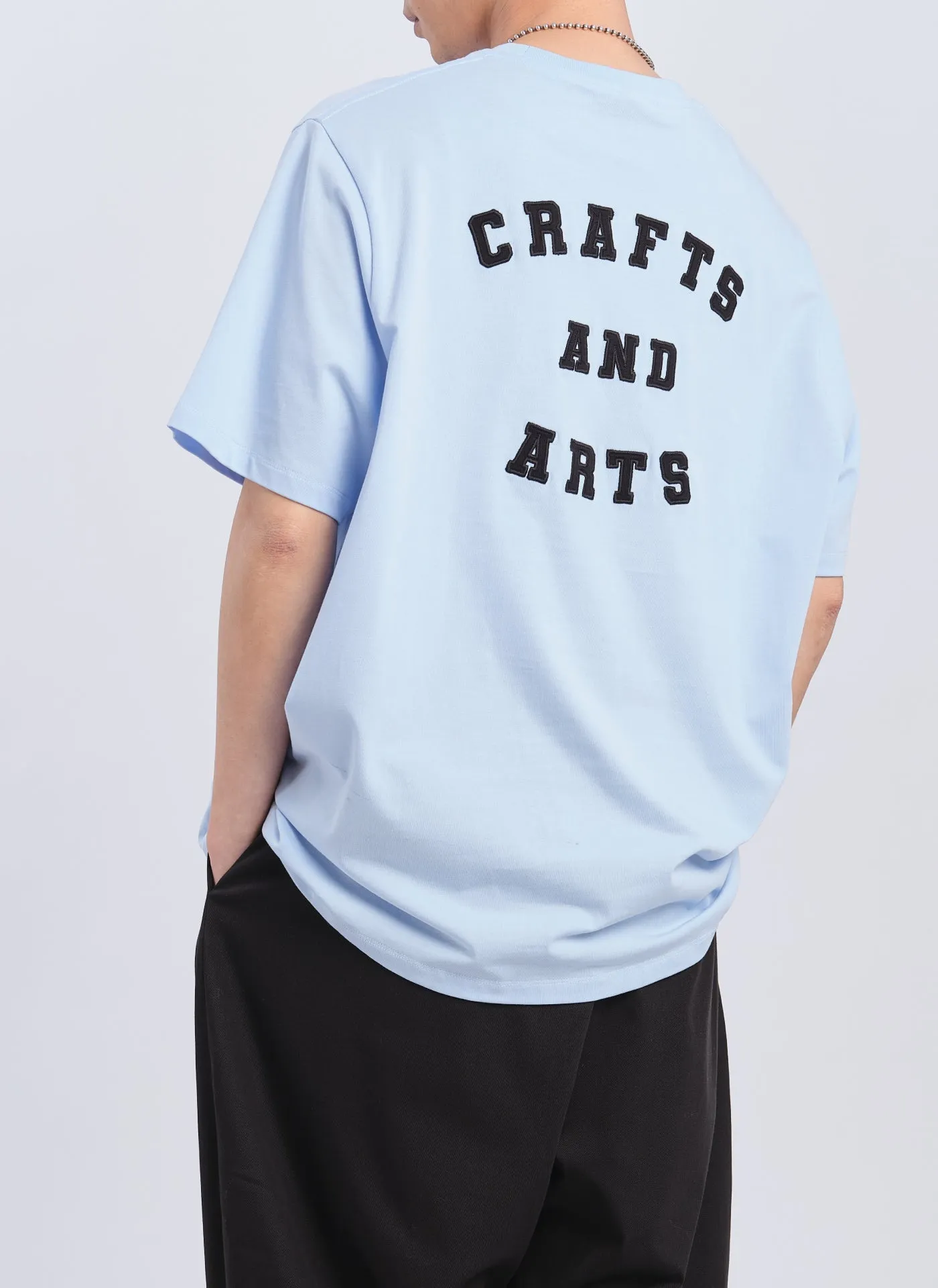 Mercerised Cotton Patch Tee sold by INITIAL Fashion product image thumbnail 4