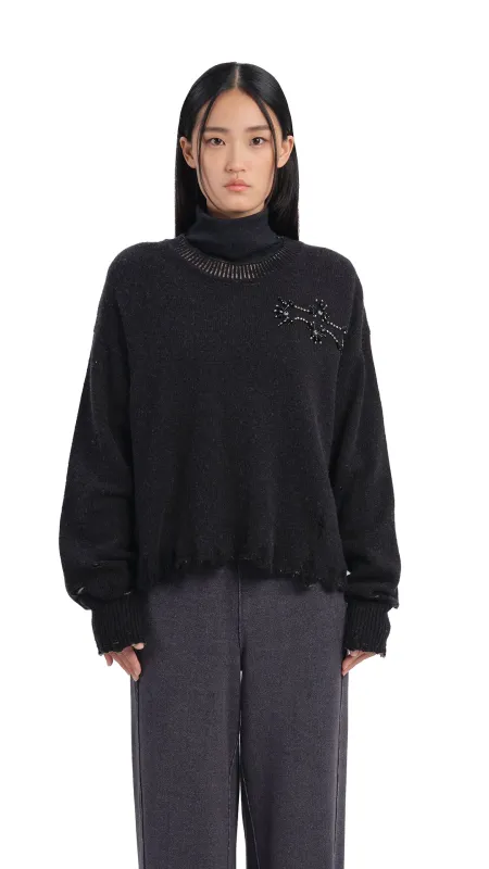 Distressed Pullover sold by INITIAL Fashion