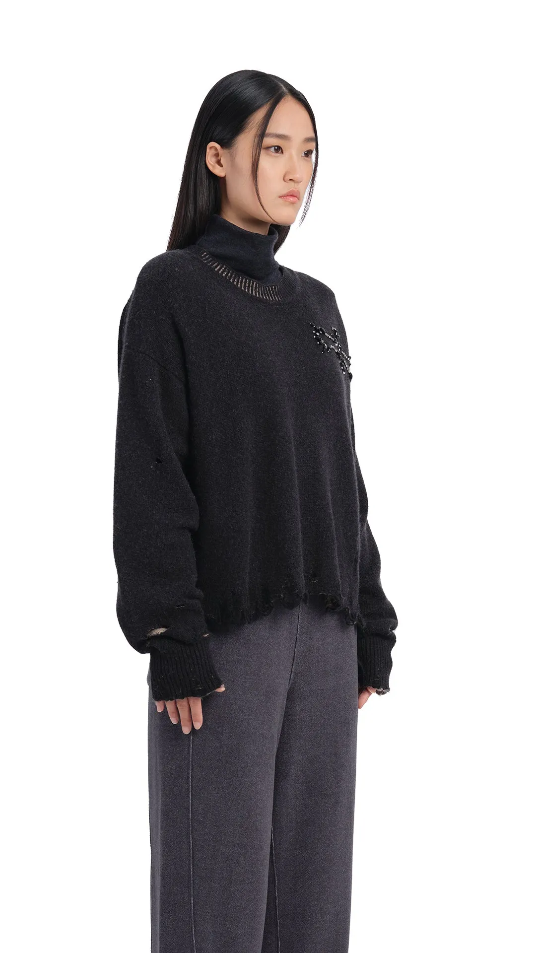 Distressed Pullover sold by INITIAL Fashion product image thumbnail 3