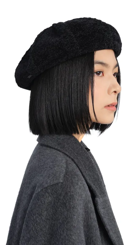 Cable Knitted Artist Beret sold by INITIAL Fashion