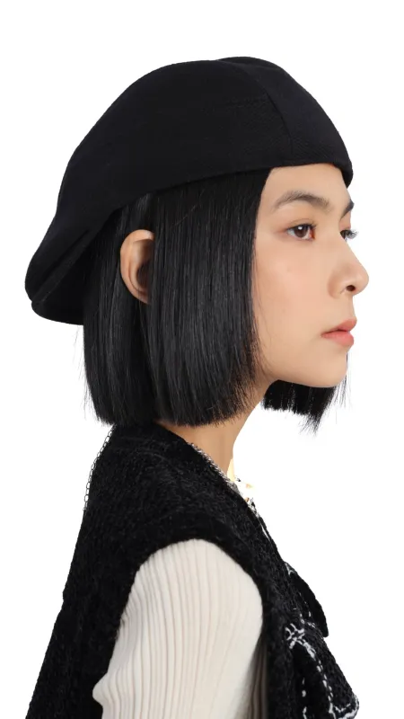 Wider Wool Flat Cap sold by INITIAL Fashion
