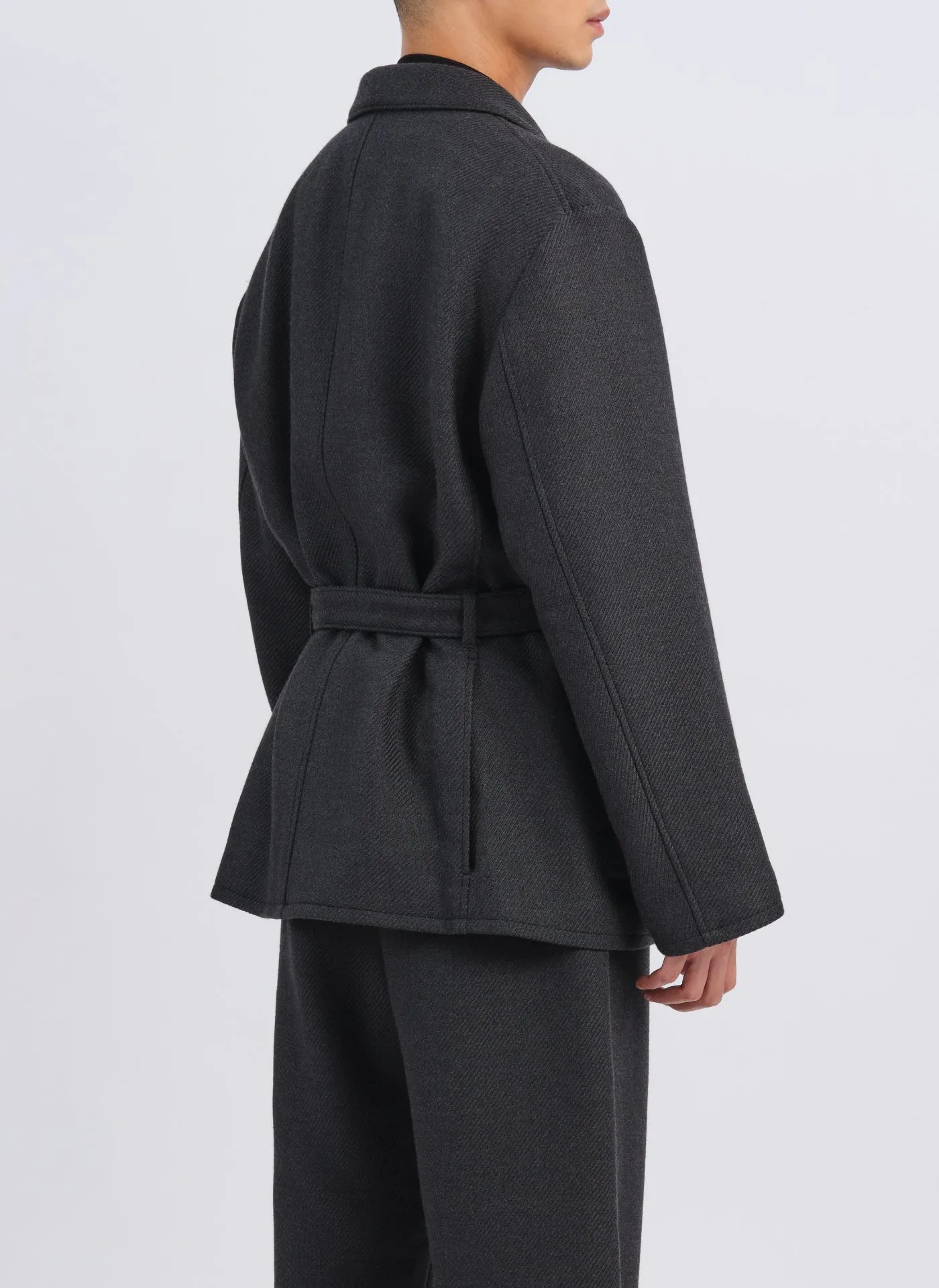 Marzotto Wool Single Breasted Soft Hunting Blazer sold by INITIAL Fashion product image thumbnail 4