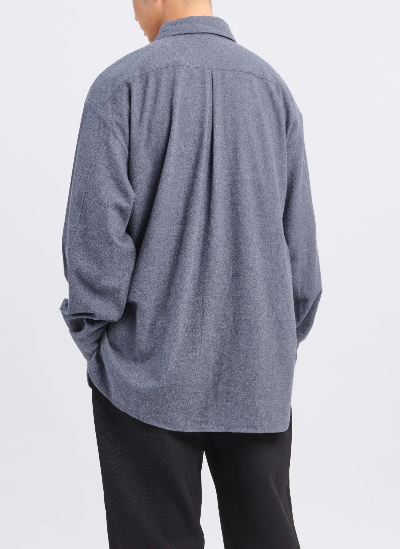 21S Brushed Chambray Classic Shirt sold by INITIAL Fashion product image thumbnail 5