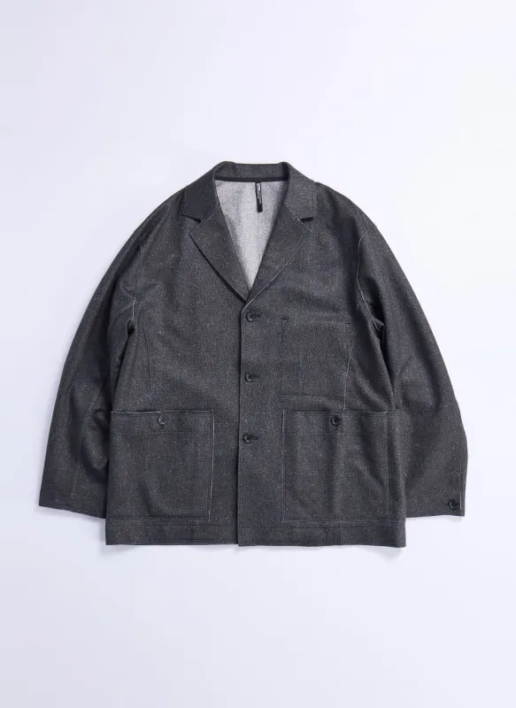 3D Printing Down Fabric Soft Blazer sold by INITIAL Fashion