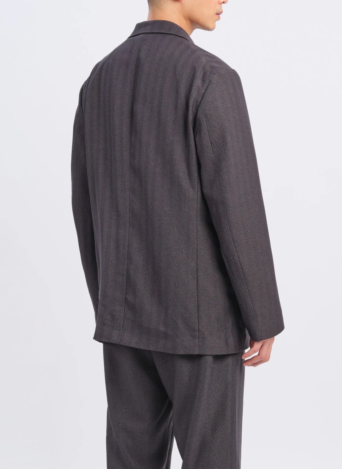 Lanatec Polyester Single Breasted Soft Blazer sold by INITIAL Fashion product image thumbnail 4