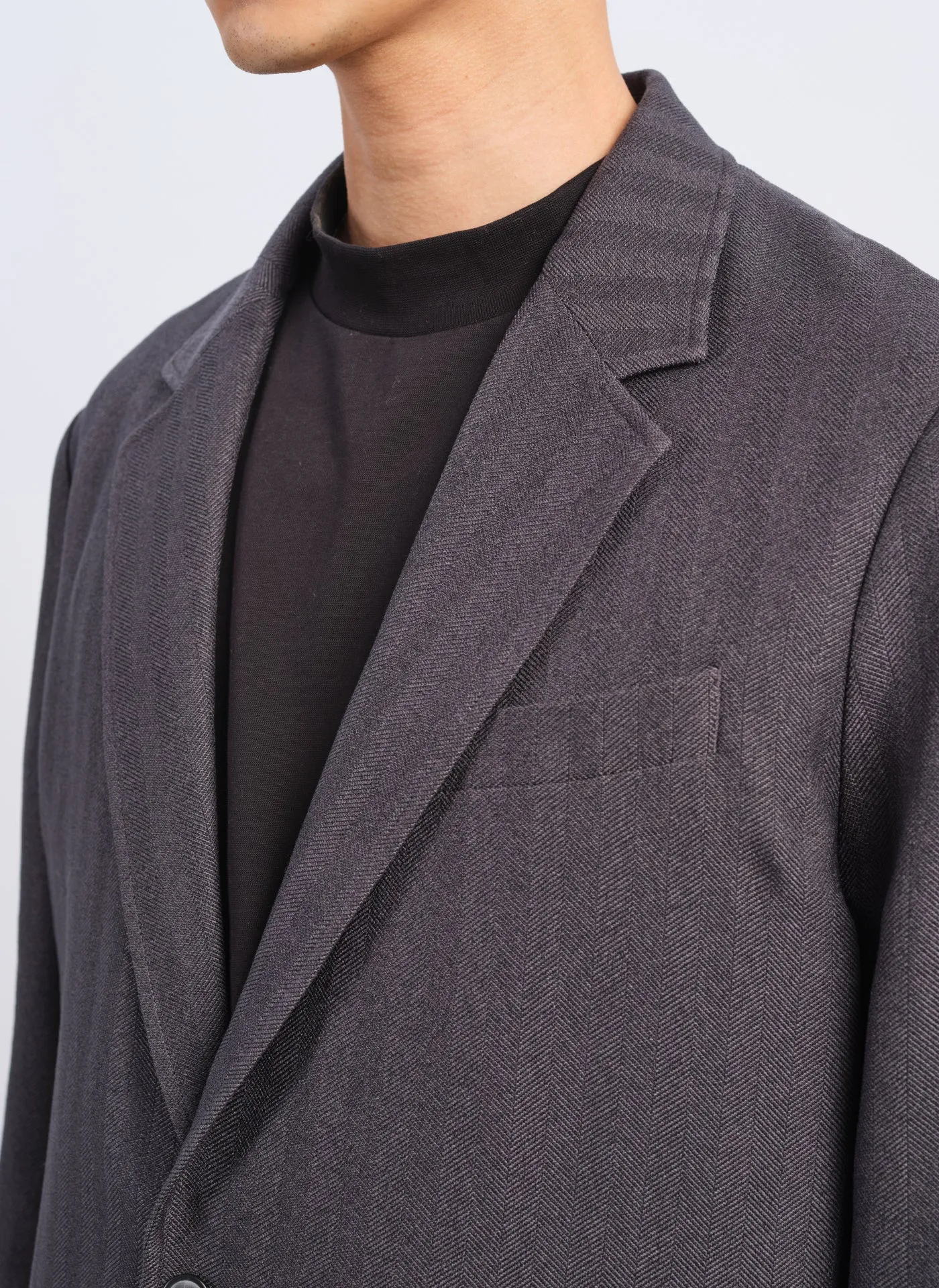 Lanatec Polyester Single Breasted Soft Blazer sold by INITIAL Fashion product image thumbnail 5