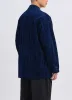 Indigo Cotton Corduroy Double Breasted Soft Blazer sold by INITIAL Fashion