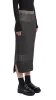 Knitted Two Tone Pencil Skirt sold by INITIAL Fashion