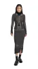Knitted Two Tone Pencil Skirt sold by INITIAL Fashion