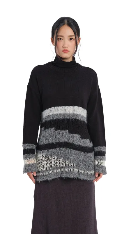 Mix Yarn Sweater sold by INITIAL Fashion