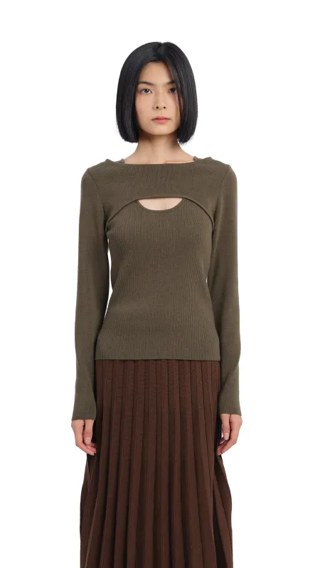 2-in-1 Wool Sweater sold by INITIAL Fashion
