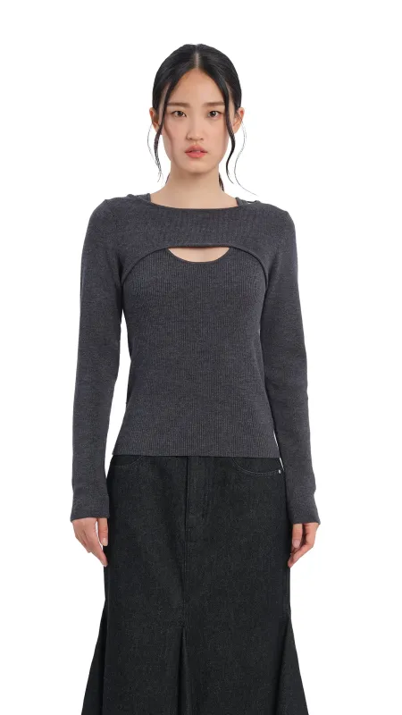2-in-1 Wool Sweater sold by INITIAL Fashion