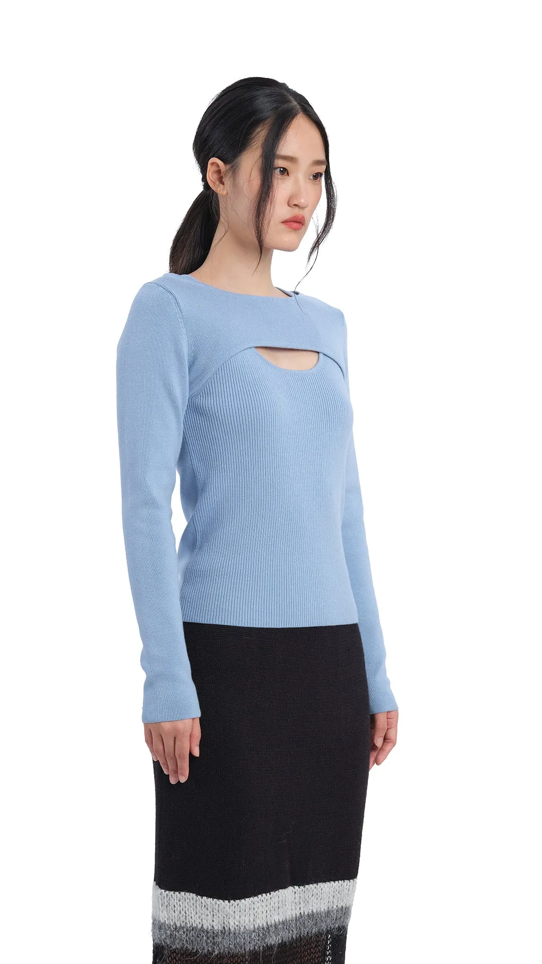 2-in-1 Wool Sweater sold by INITIAL Fashion product image thumbnail 2