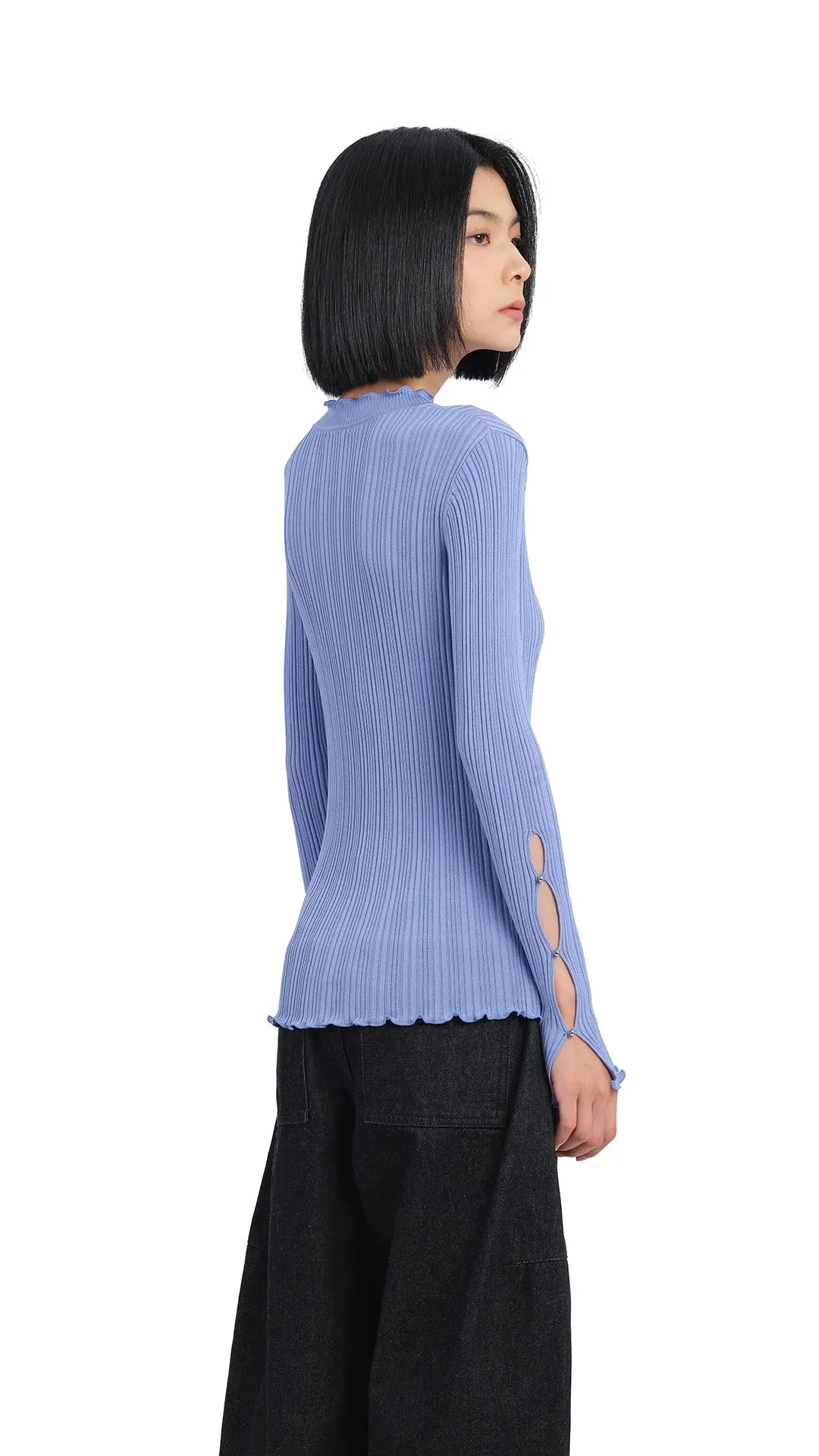 Beaded Basic Sweater sold by INITIAL Fashion product image thumbnail 3