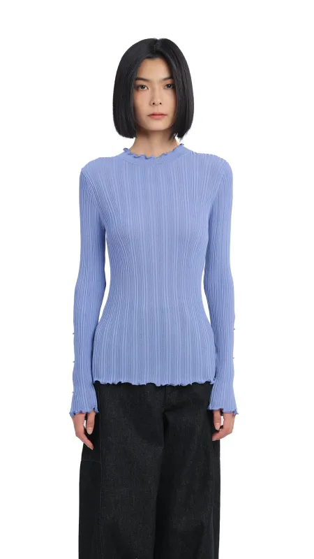 Beaded Basic Sweater sold by INITIAL Fashion