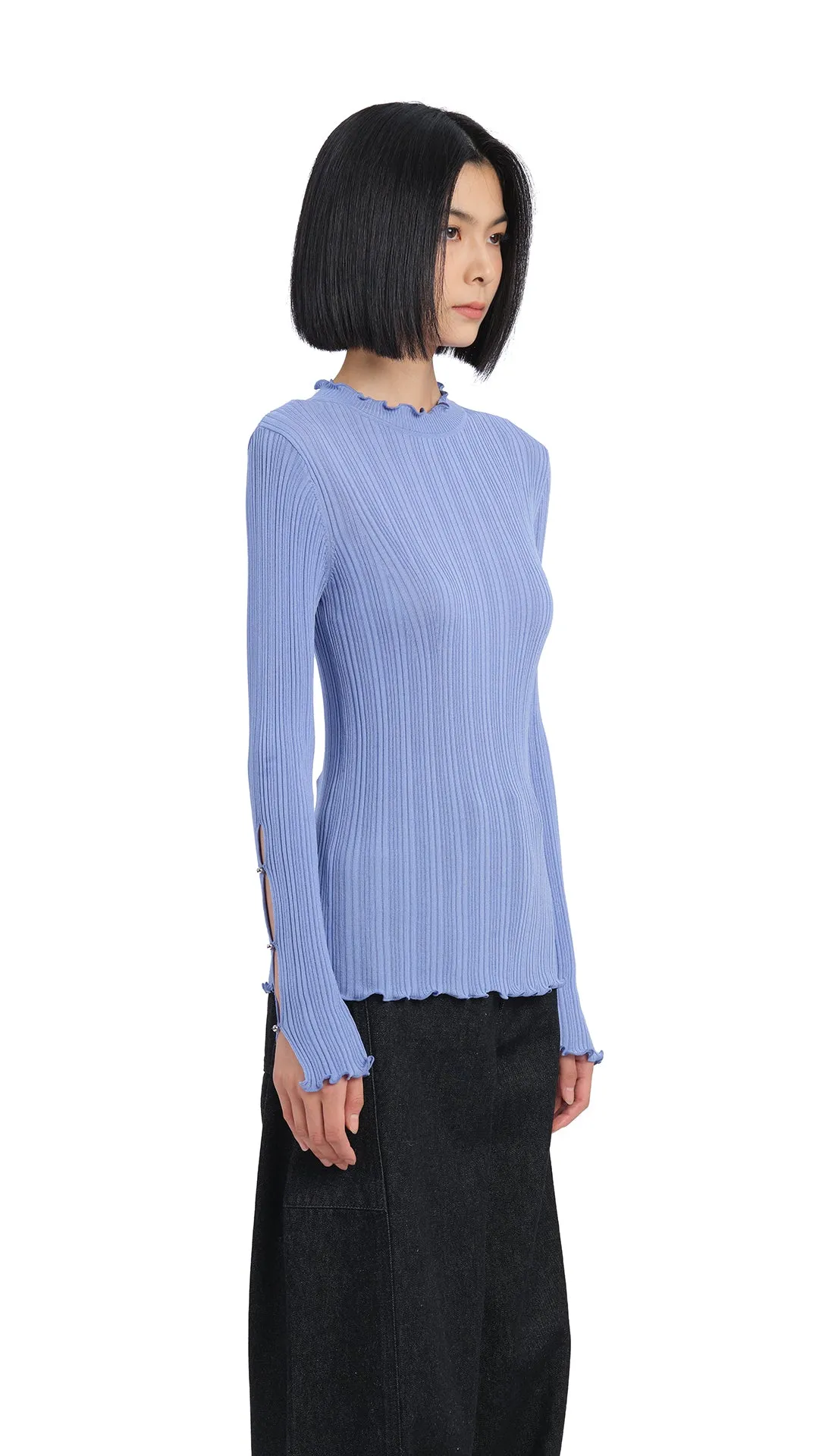 Beaded Basic Sweater sold by INITIAL Fashion product image thumbnail 2
